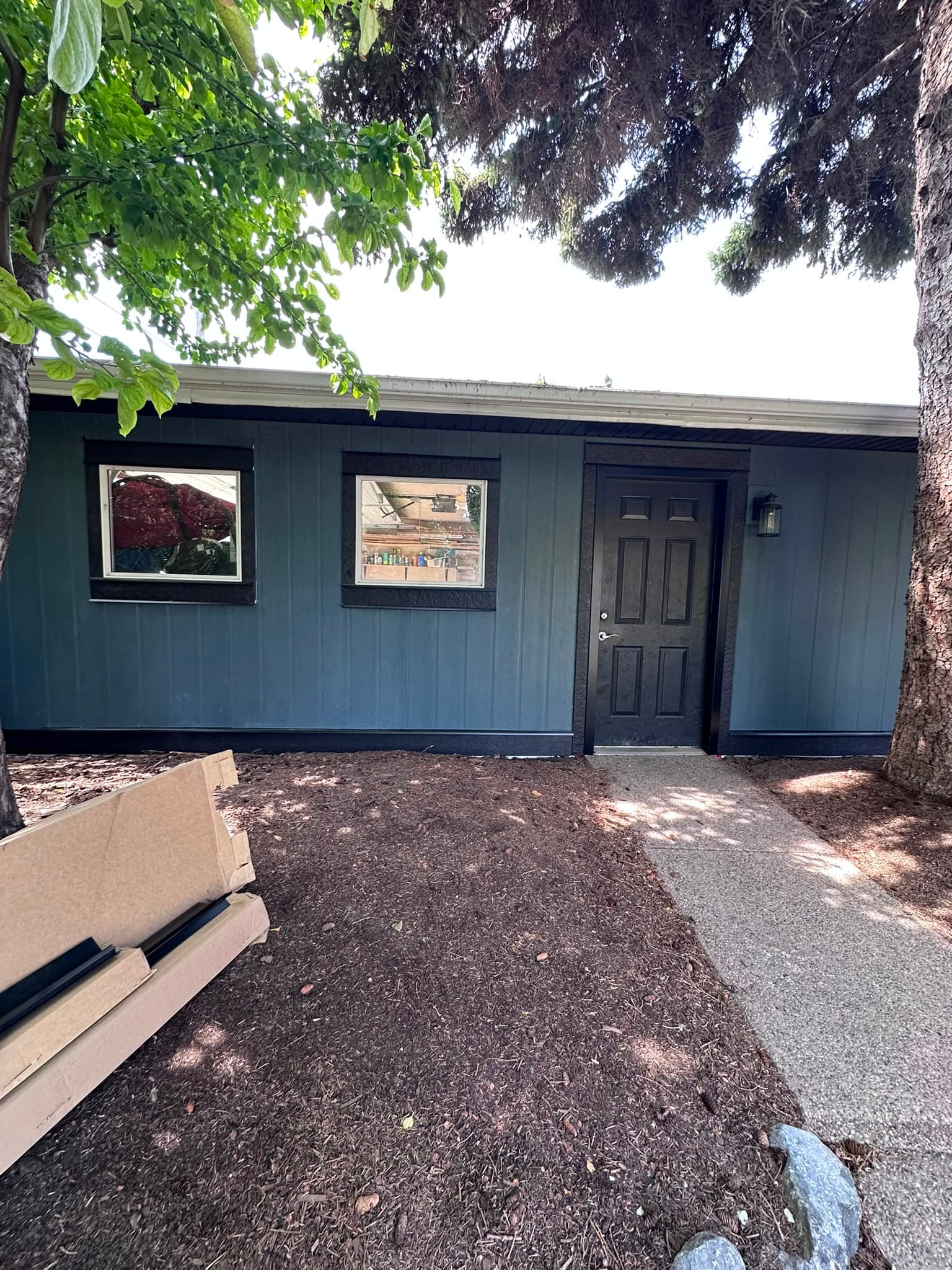 After: after hardie siding near hallbrook dr sw