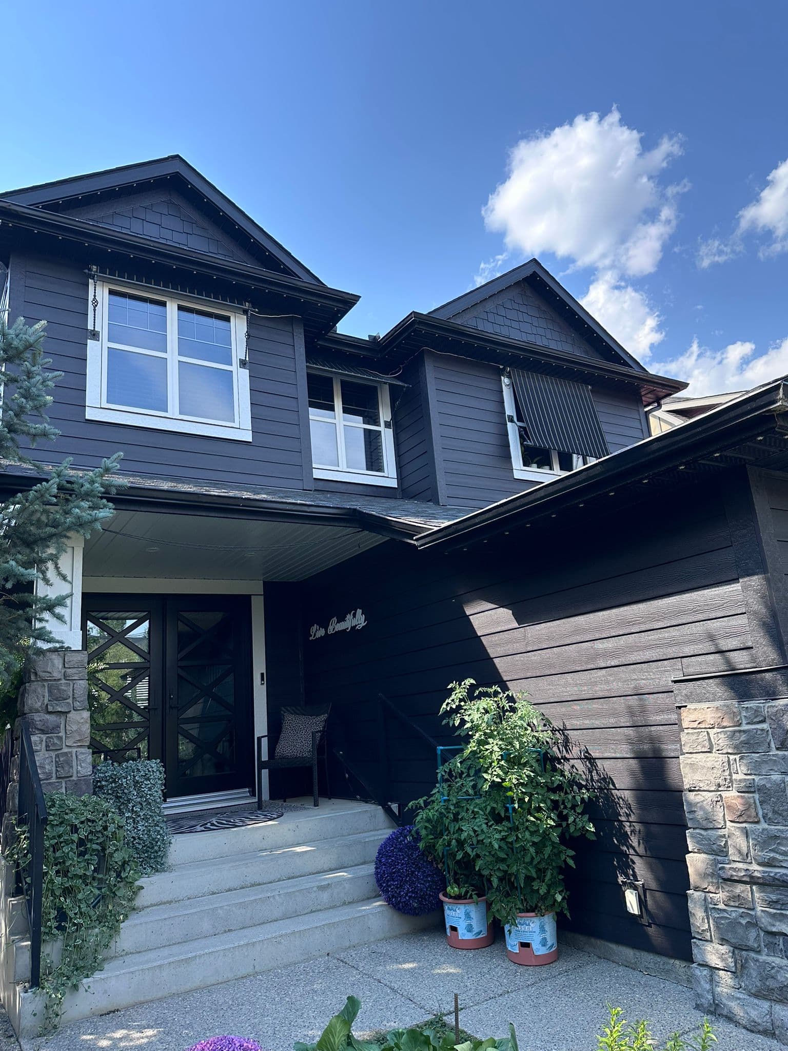 After: after hardie siding near hidden creek heights nw