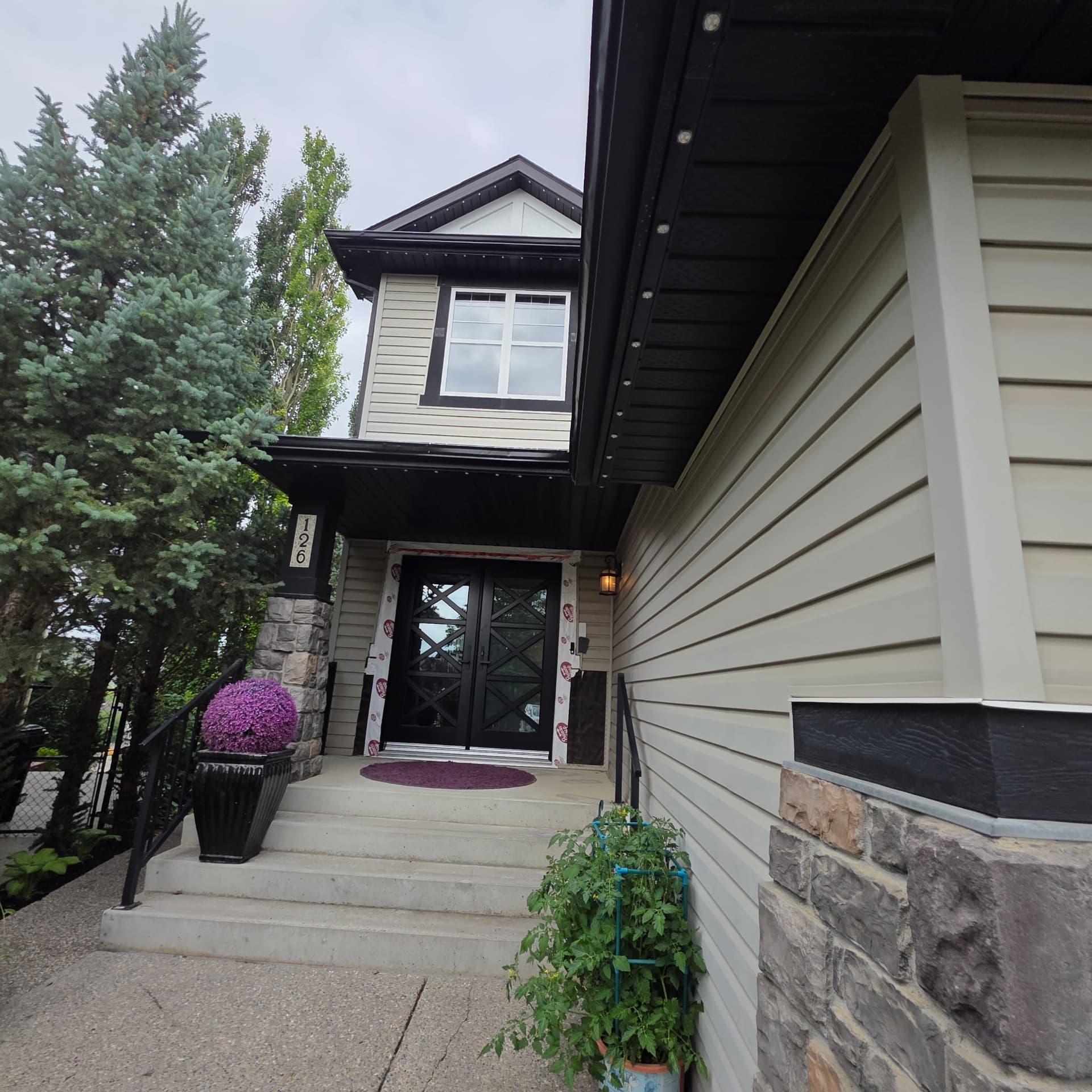Before: before hardie siding near hidden creek heights nw