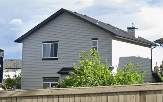 Before: before siding near country hills park nw