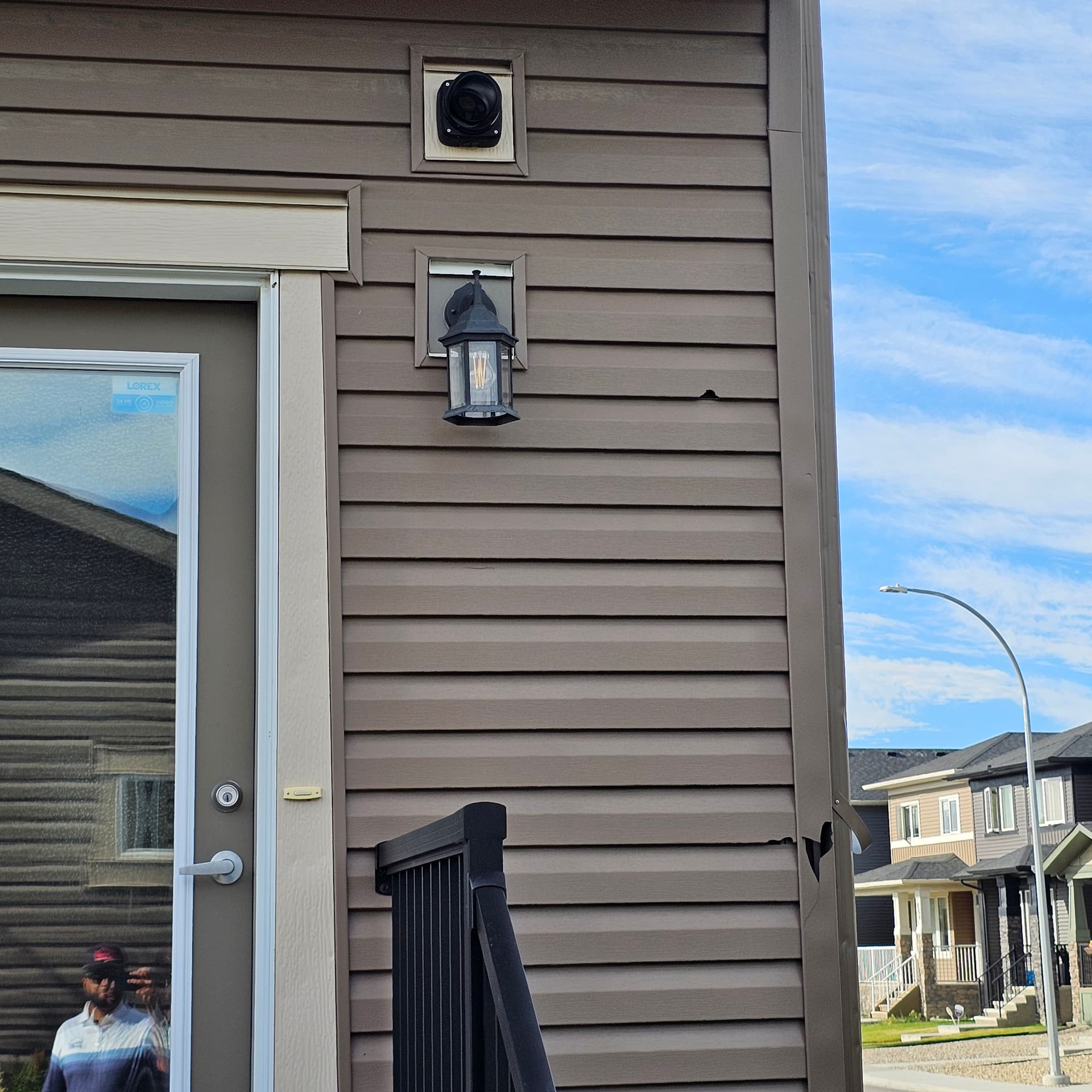Before: before hardie siding near evanscrest park nw