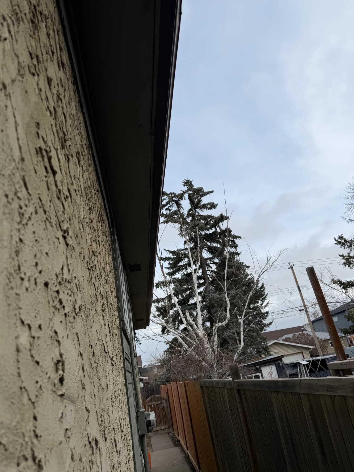 Before: before gutters near ave nw