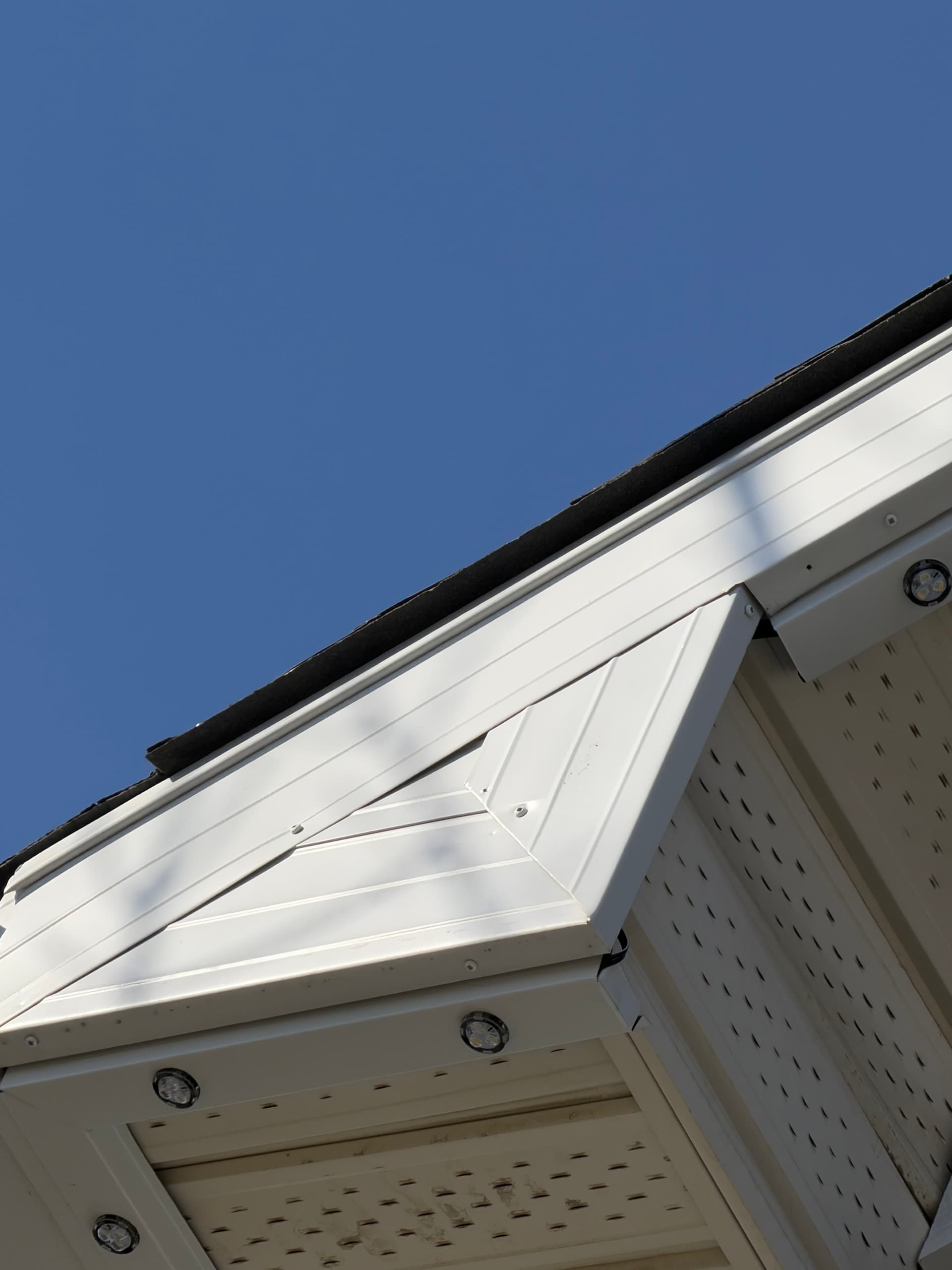Before: after gutters near covewood green ne