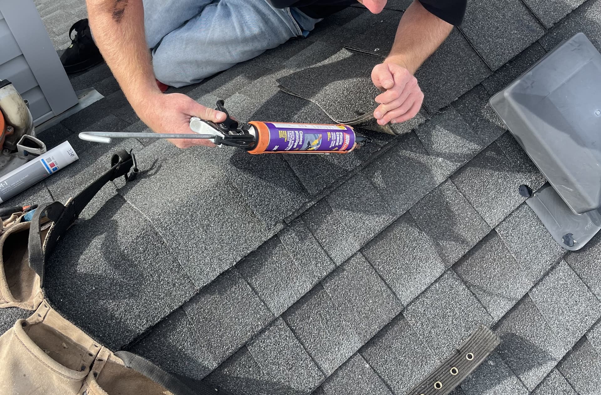 After: after roof repair near citadel dr nw