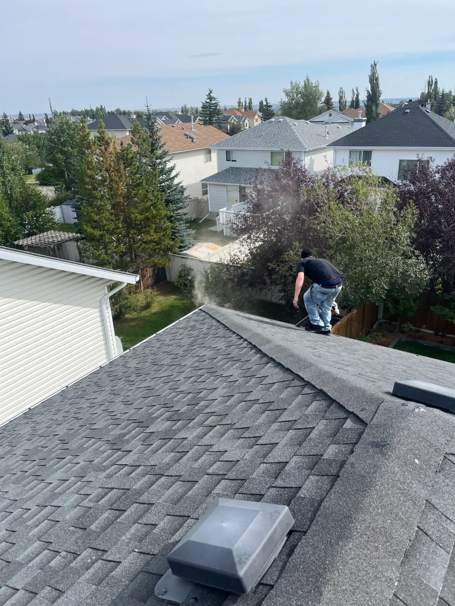 After: after roof repair near citadel dr nw