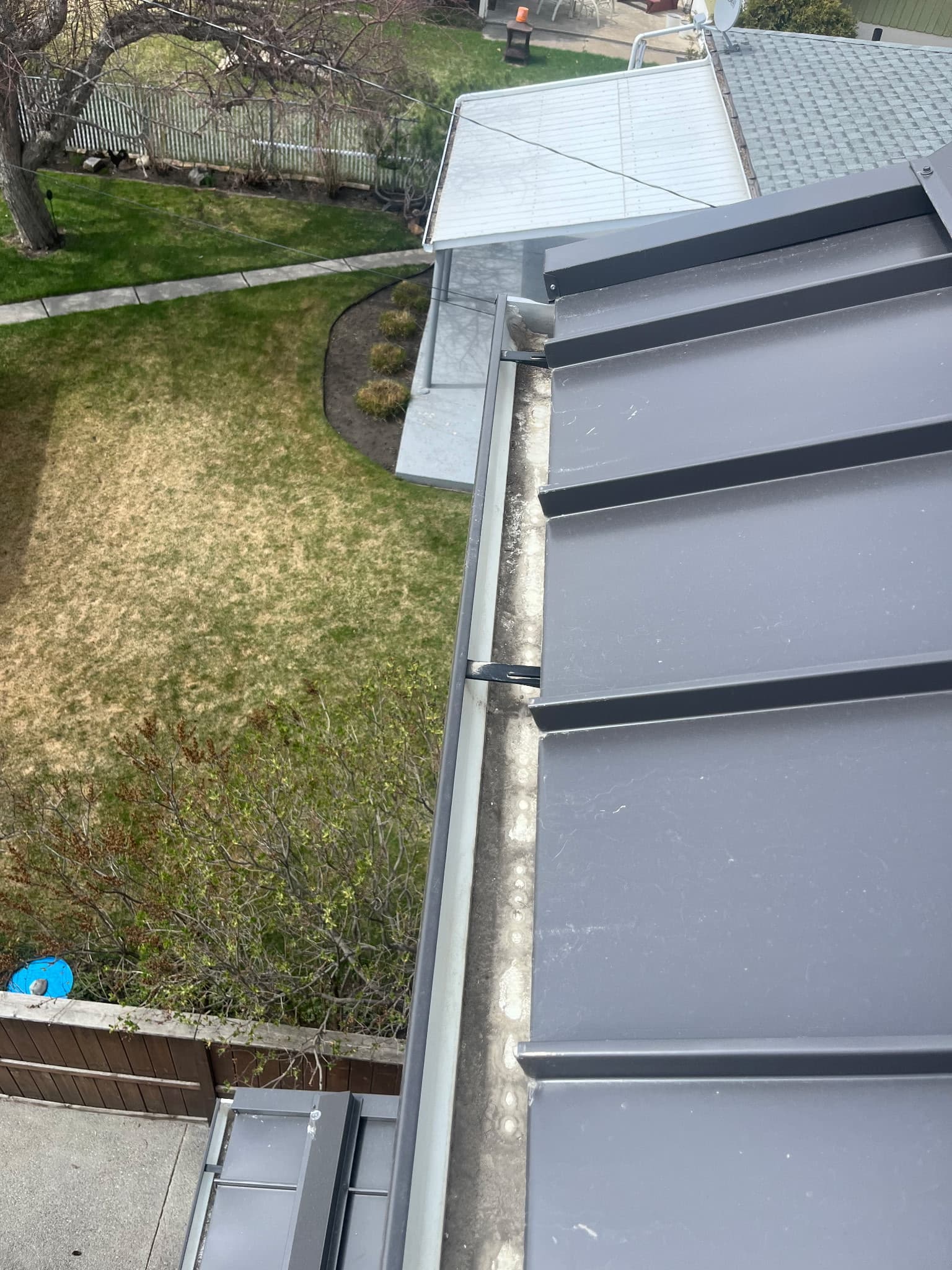 After: after gutters near ave sw