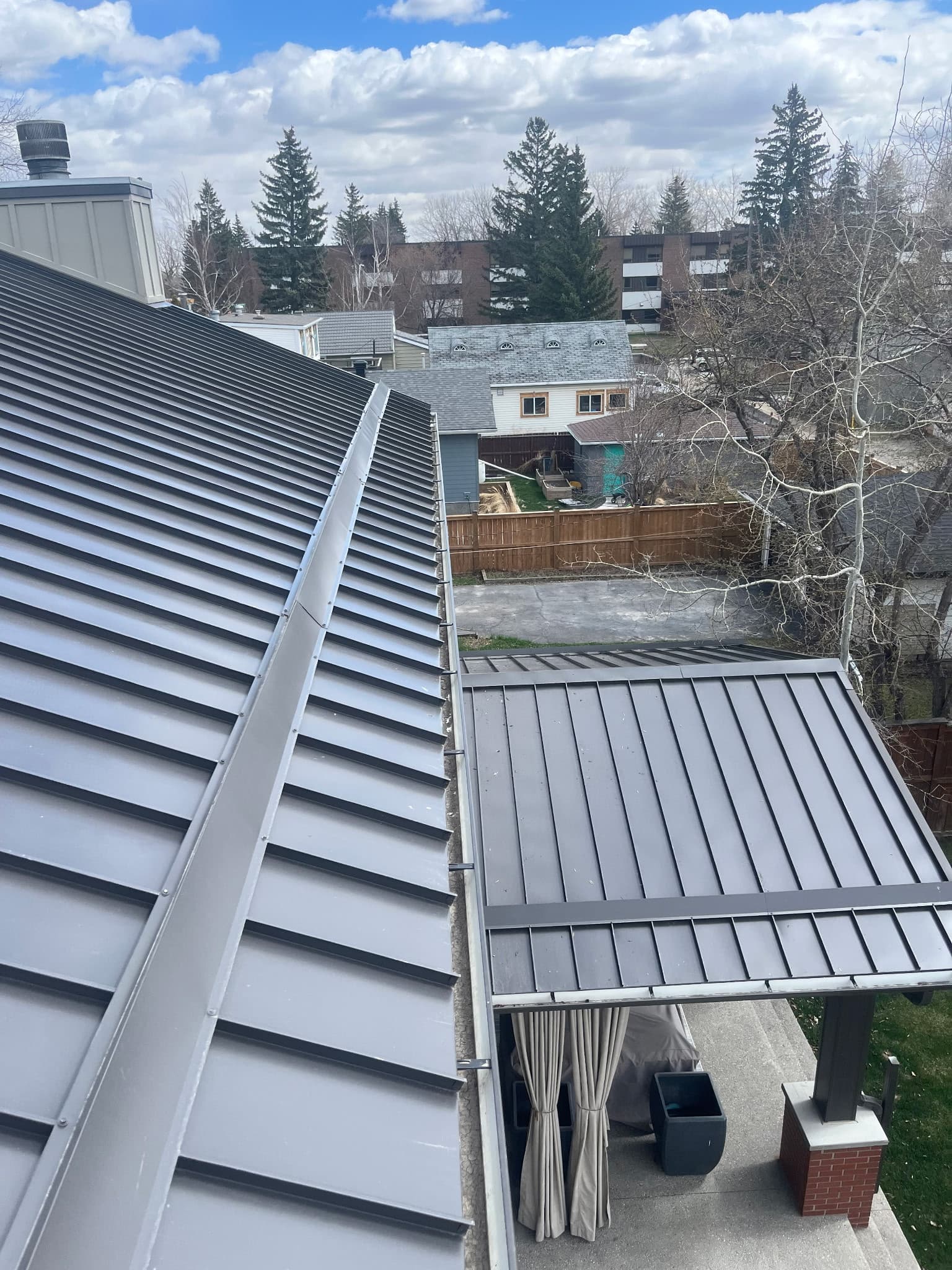 After: after gutters near ave sw