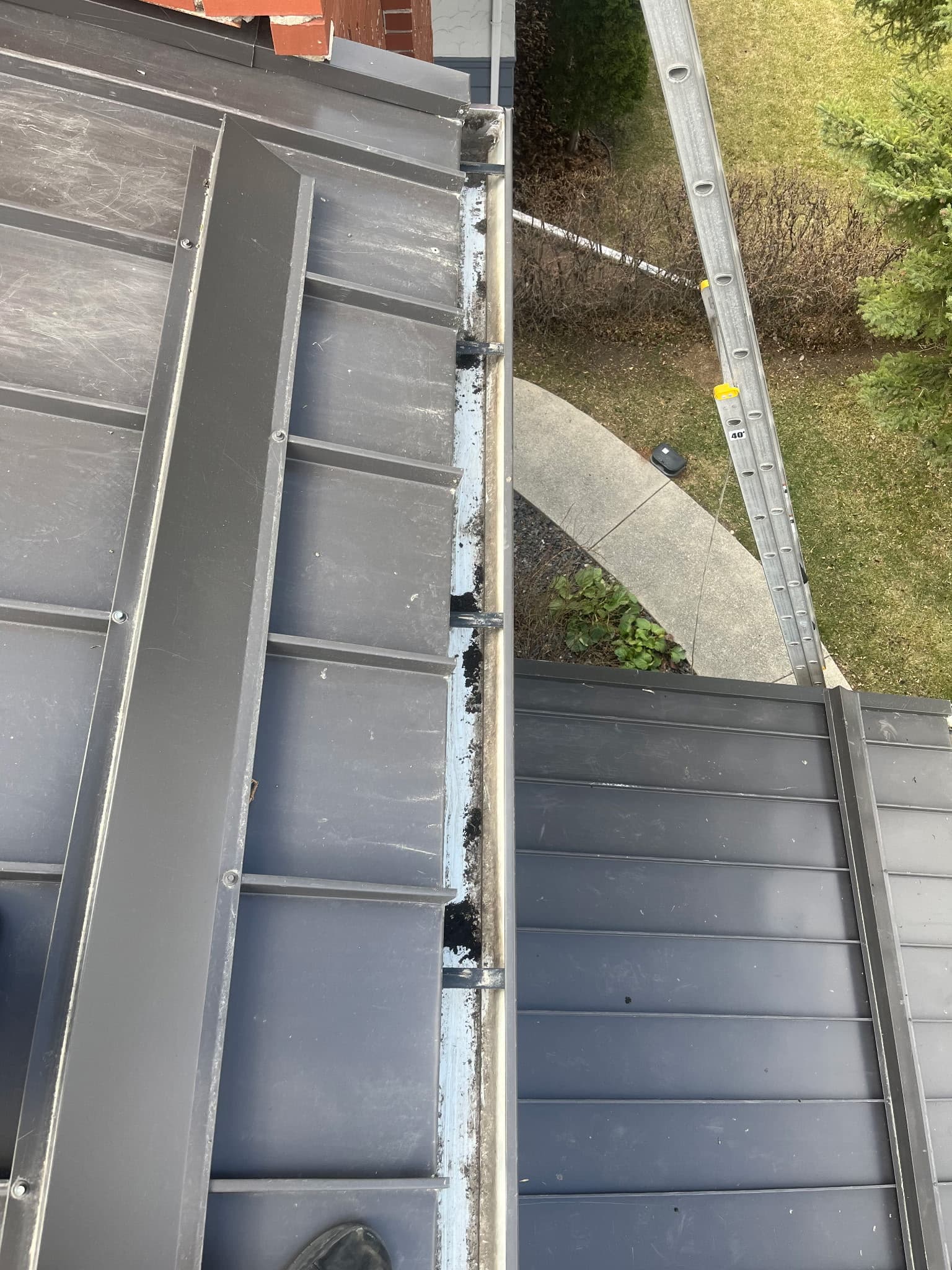 After: after gutters near ave sw
