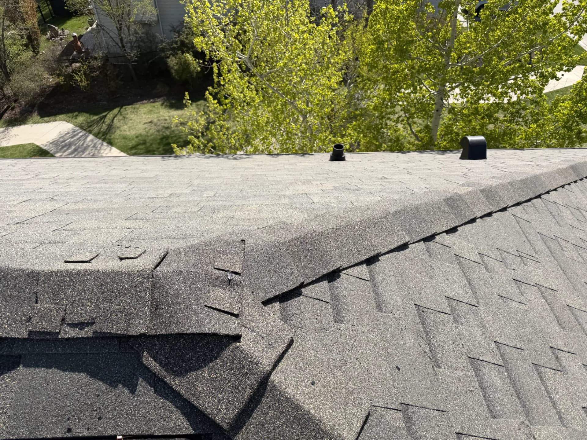 After: after roofing near springborough way sw