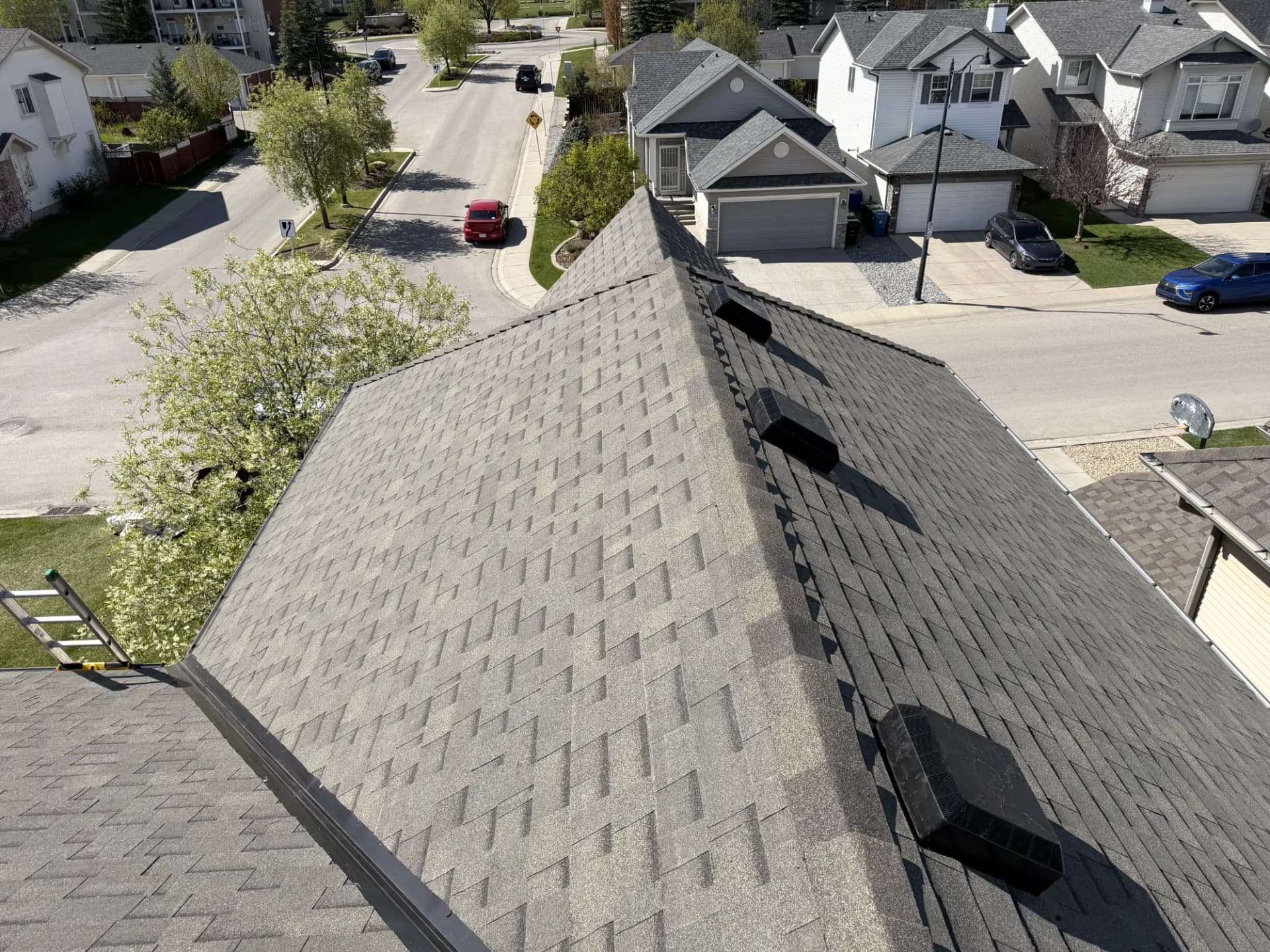 After: after roofing near springborough way sw