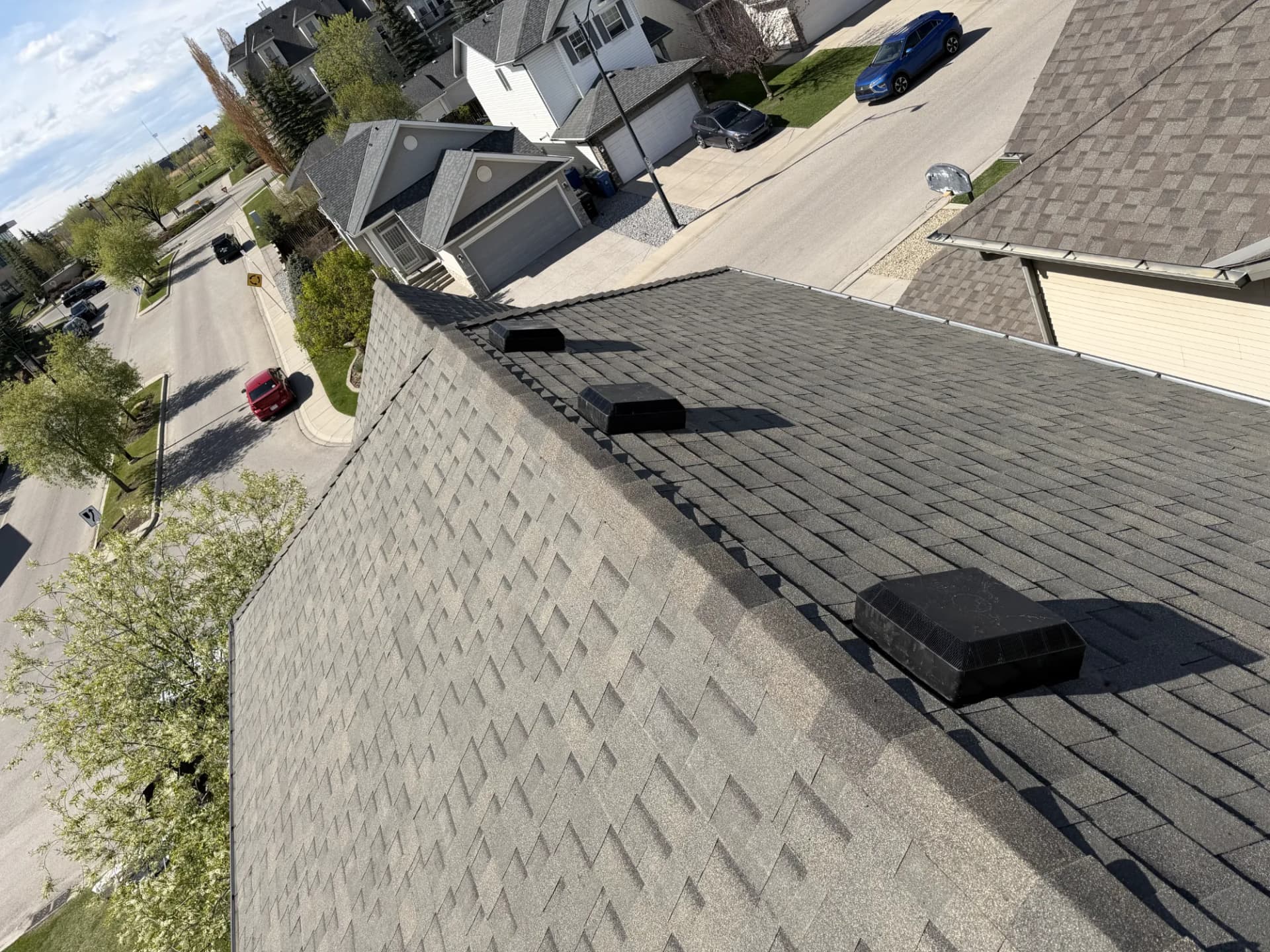 After: after roofing near springborough way sw